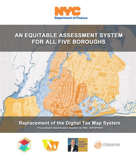 Digital tax map implementation in New York City